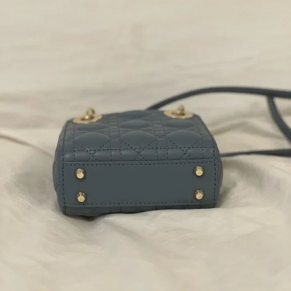 Christian Dior Micro Cannage Lady Dior Bag - Picture 3 of 9
